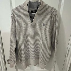 Mens S Mock Neck Pullover Sweater